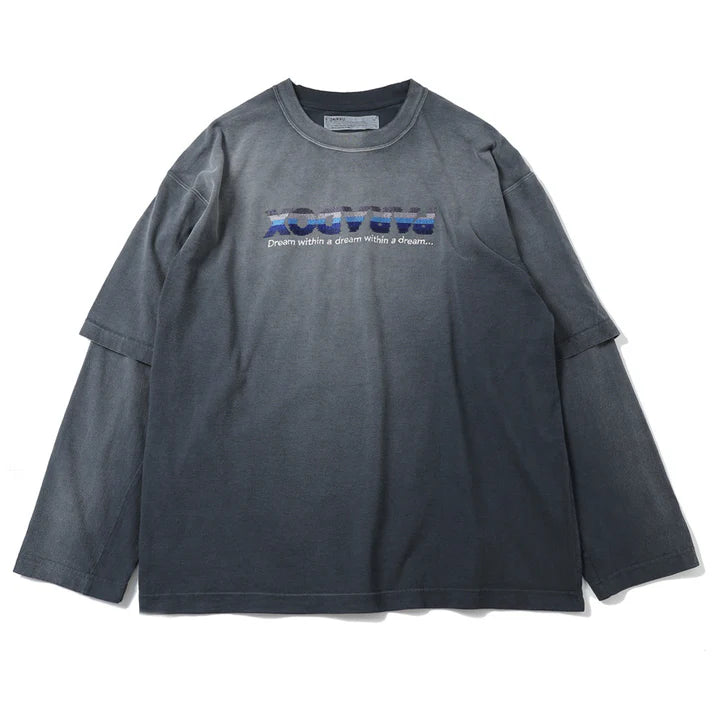 DAIRIKU 25AW PARADOX Embroidery Switching Tee